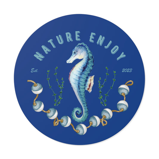 Seaside Seahorse Sticker